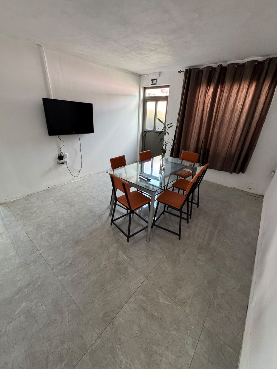 Living and dining room